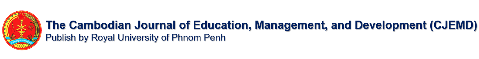 Cambodian Journal of Education, Management, and Development.